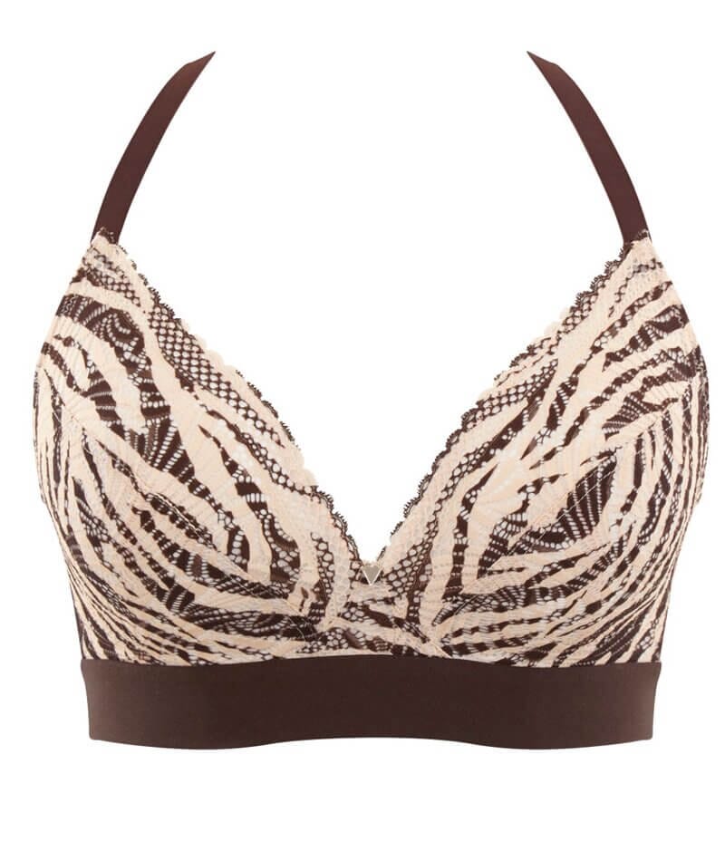Panache Lyzy Vibe Triangle Wirefree Bra - Zebra Bras